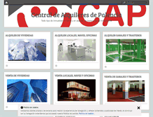 Tablet Screenshot of centraldealquileresdepalencia.com